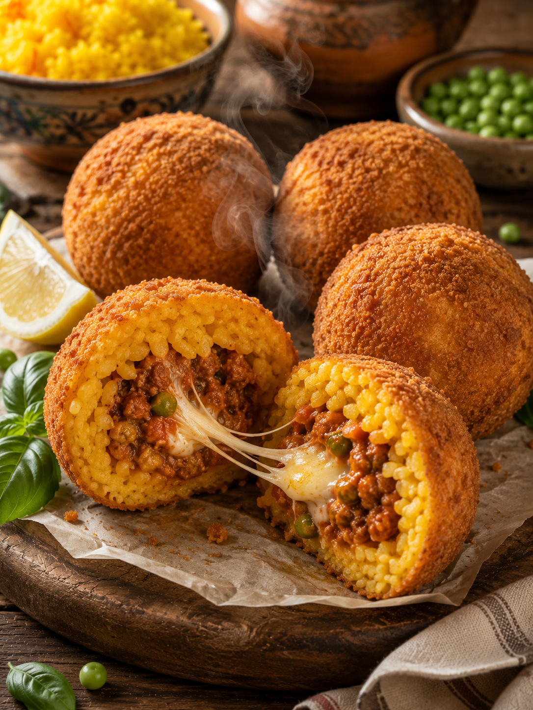 Arancine sicilianas