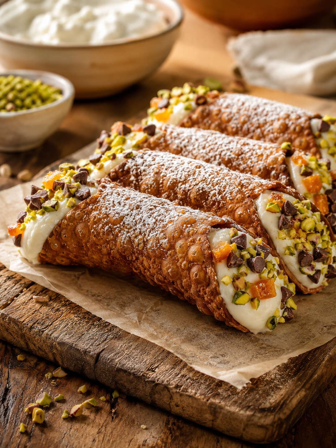 Cannoli sicilianos